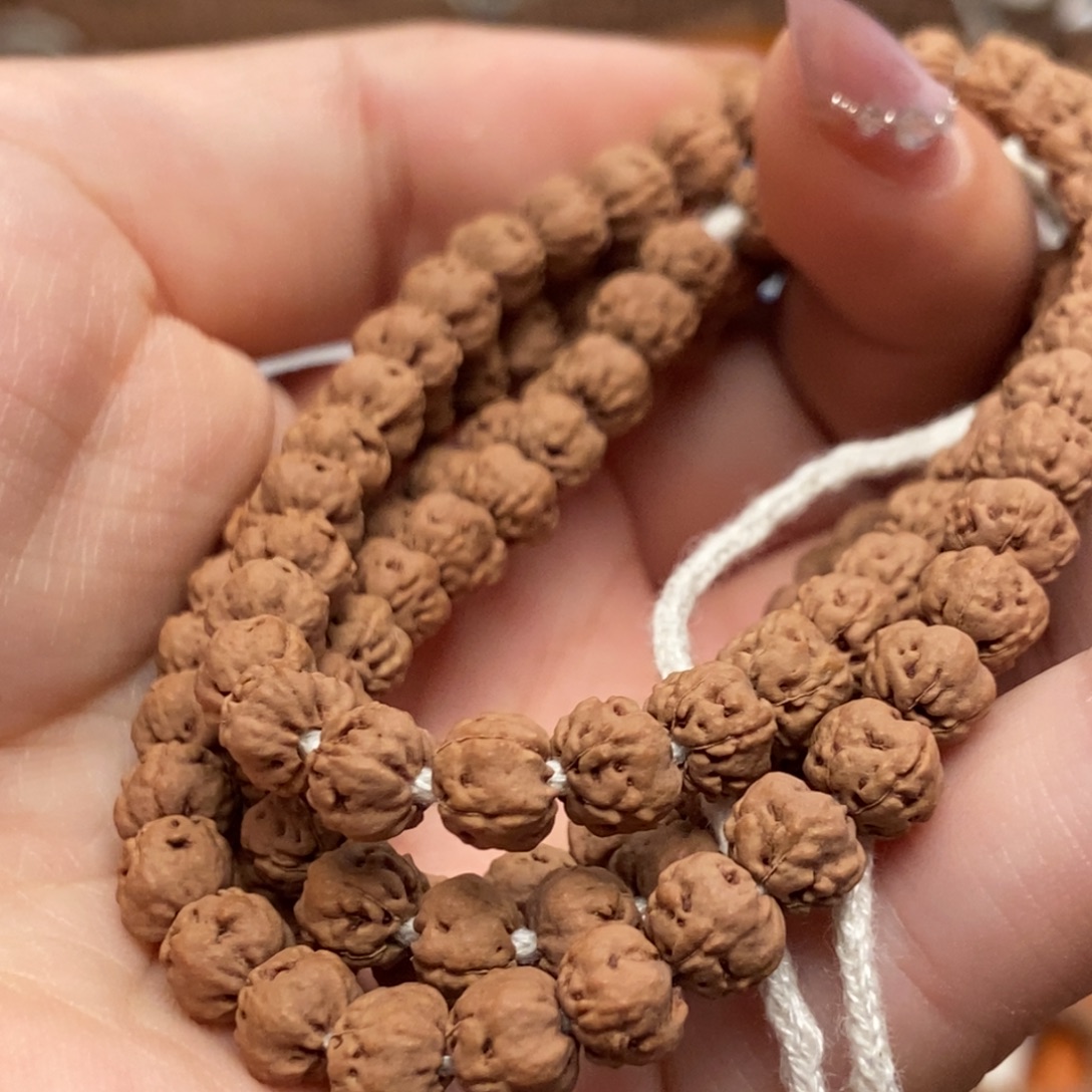 厚***物金刚菩提吊坠佛手108