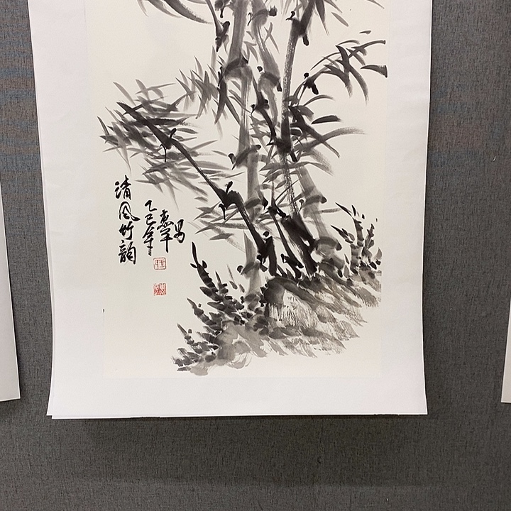 国画手写手绘作品123