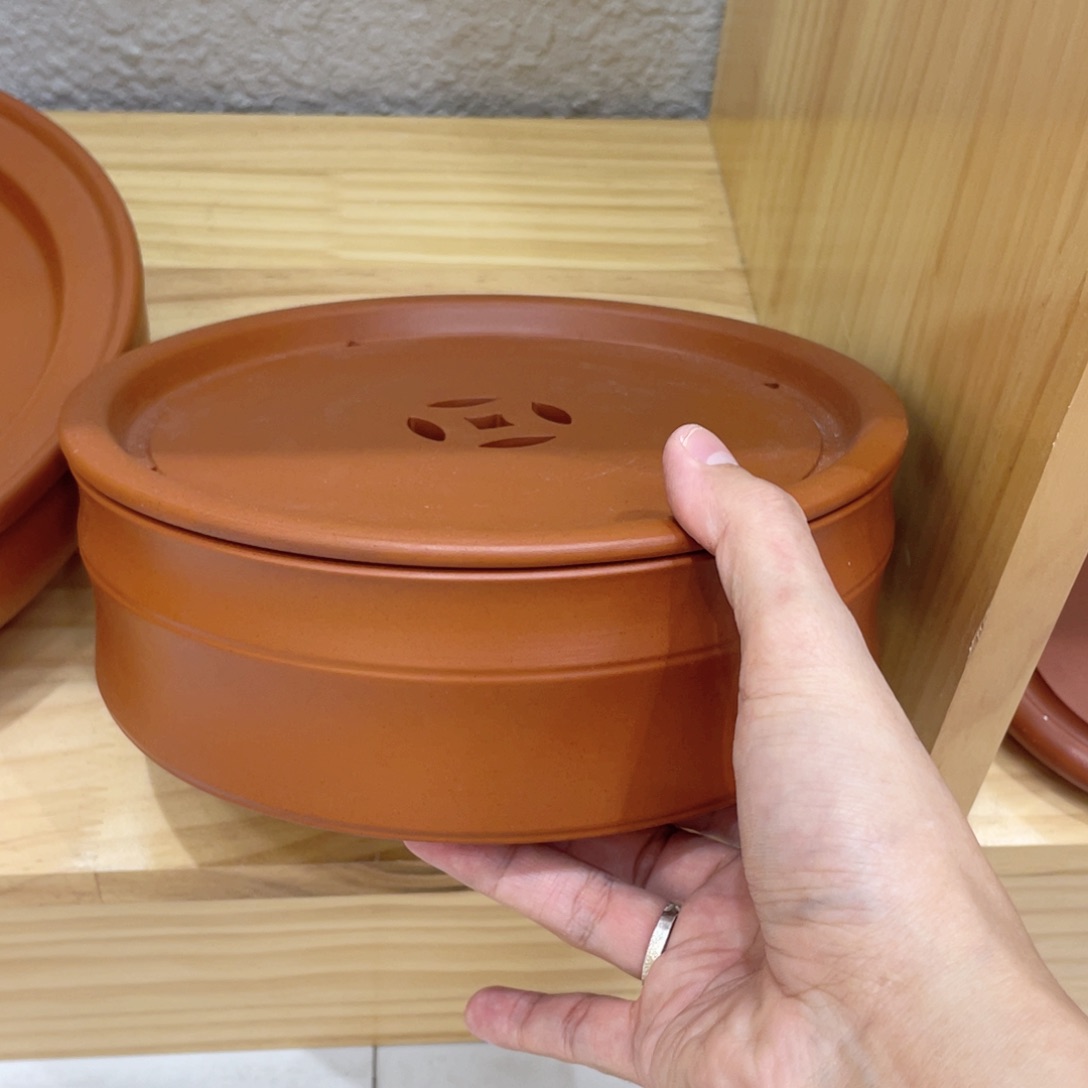 茶壶紫砂阴*寿竹节8寸，全品
