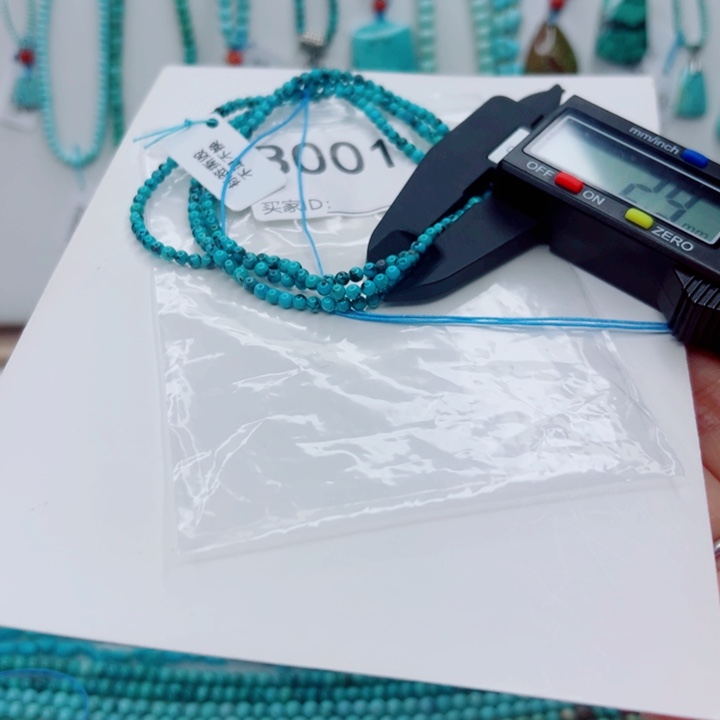 绿松石未镶嵌颈饰