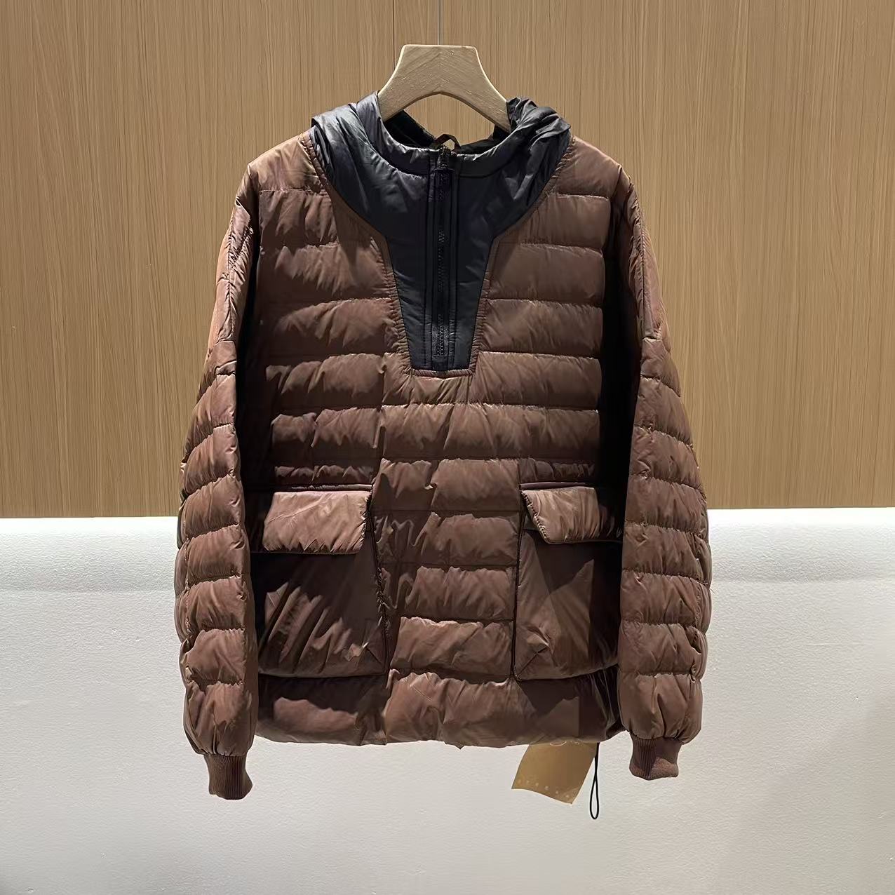 18079新款秋冬加绒加厚休闲减龄宽松百搭棉服外套