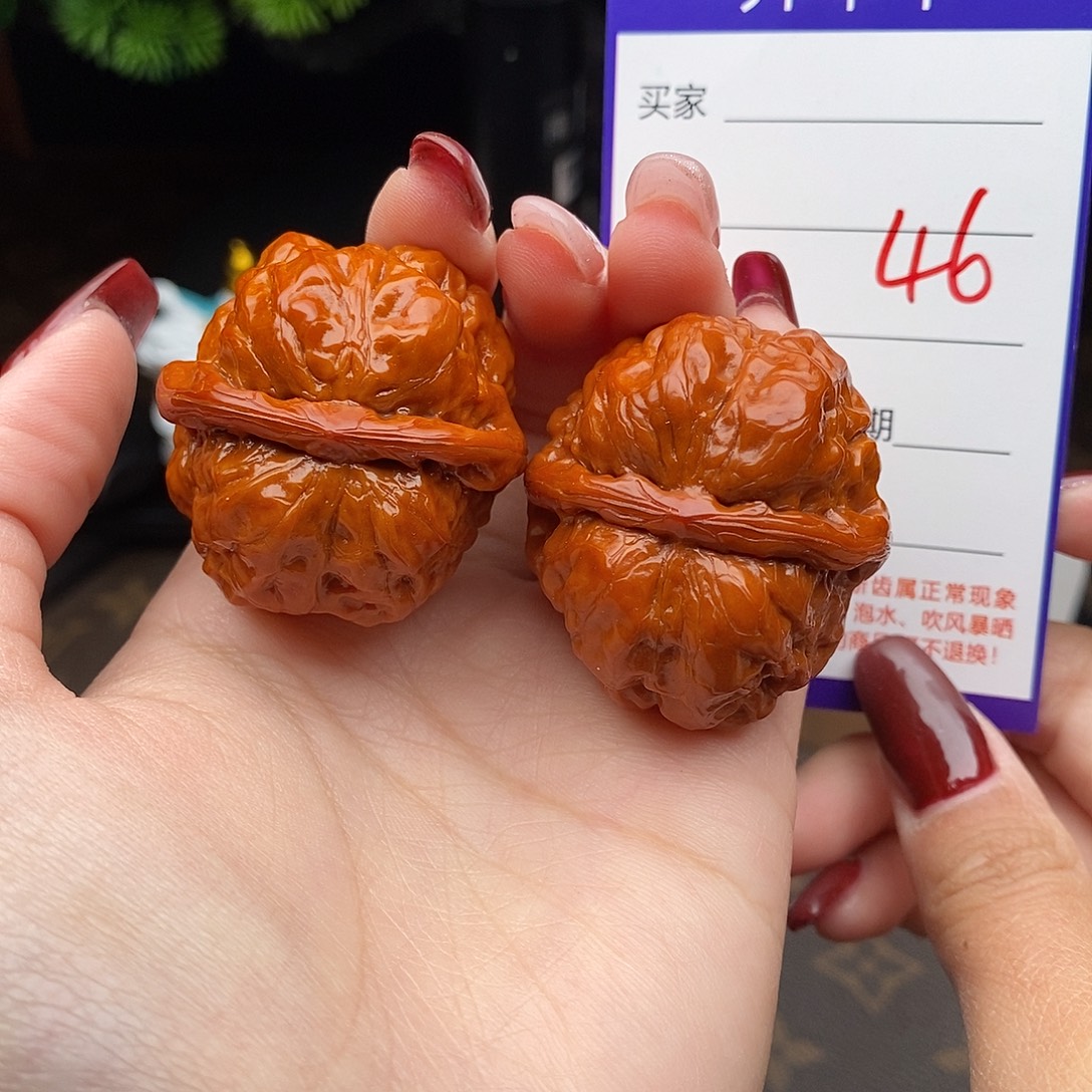 文玩核桃吊坠36蛙46