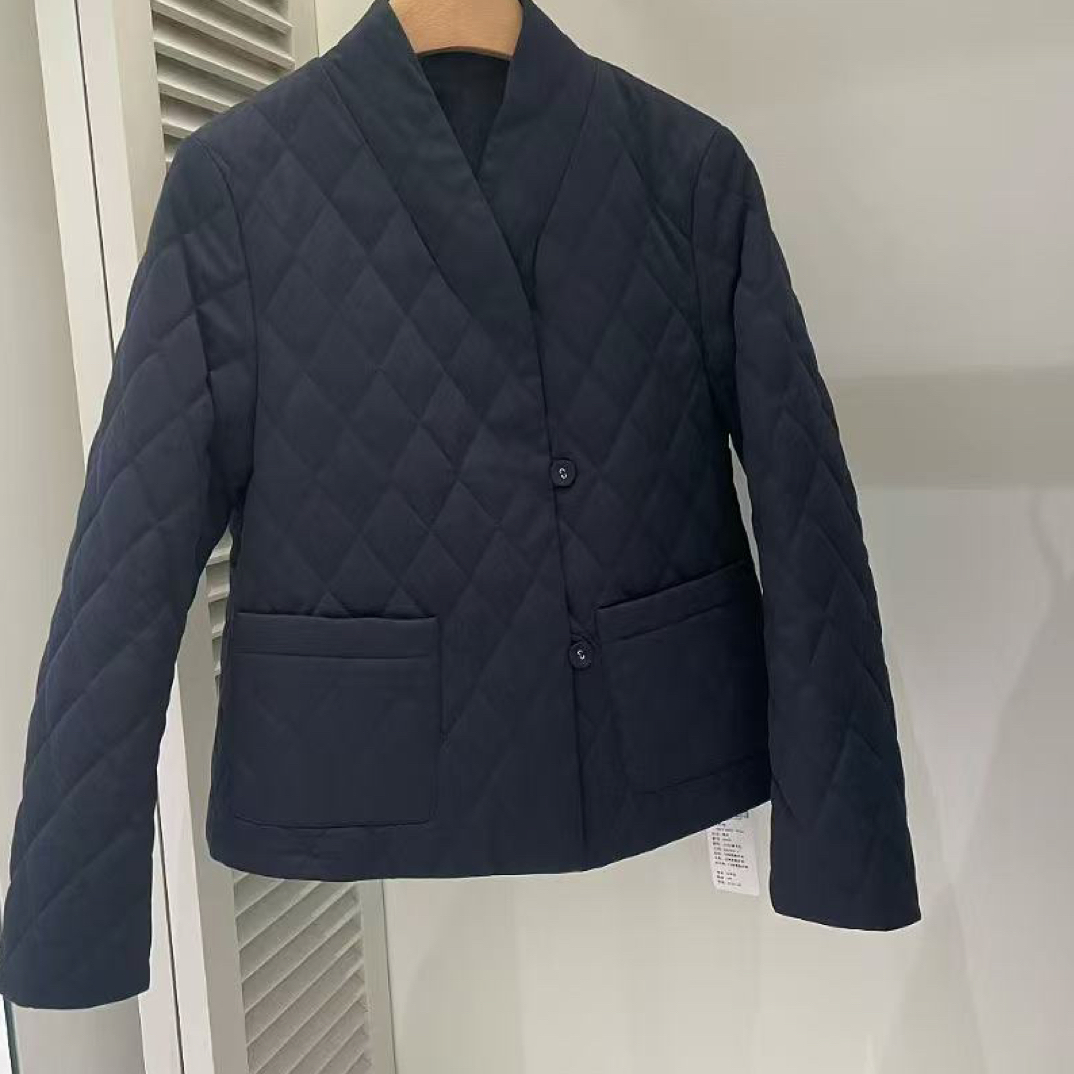 女单排扣英伦风短款冬款短外套冬季上衣百搭02729