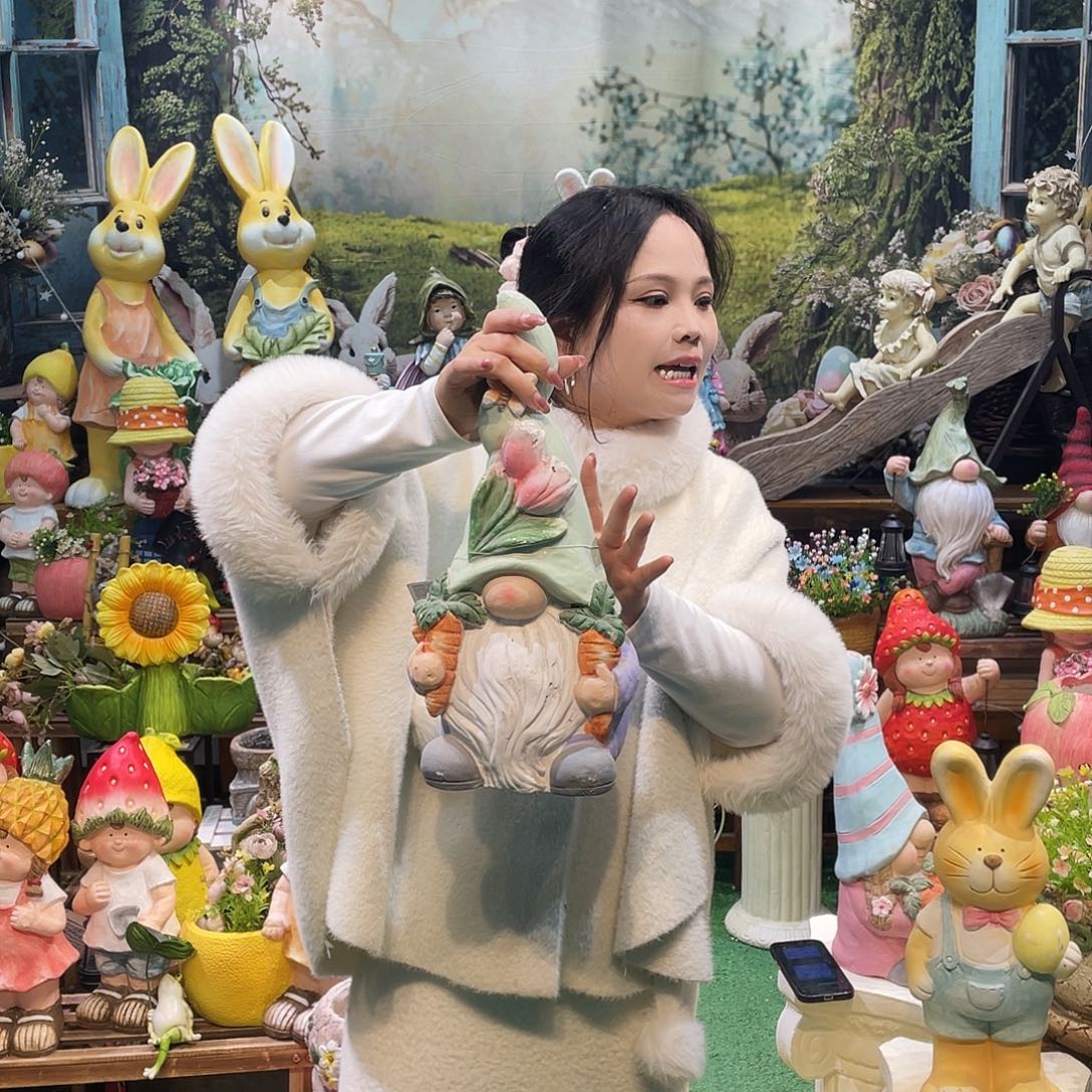 摆件花园摆件红红火火