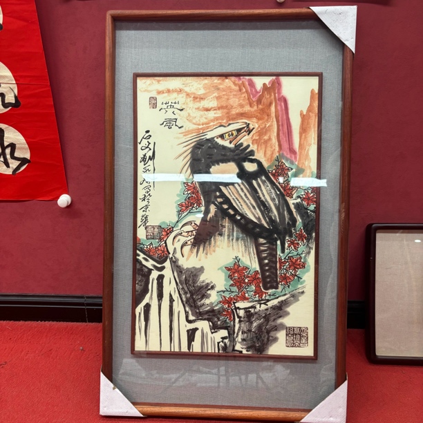 精品花鸟三平尺作品