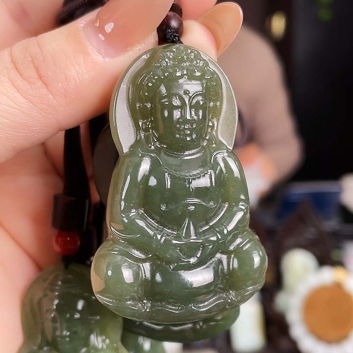 和田玉未镶嵌颈饰定制发货