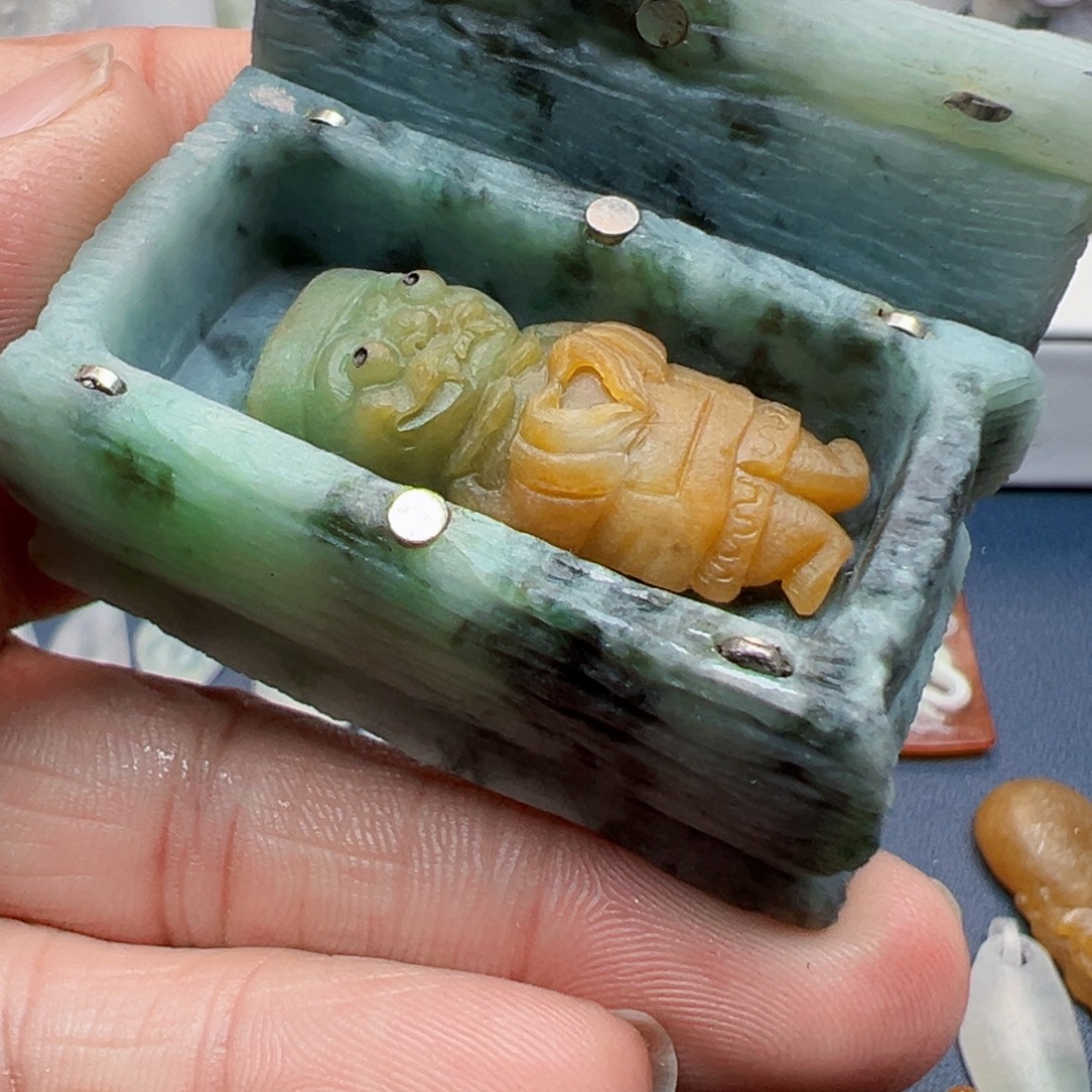 别***哭定制翡翠未镶嵌翡翠首饰