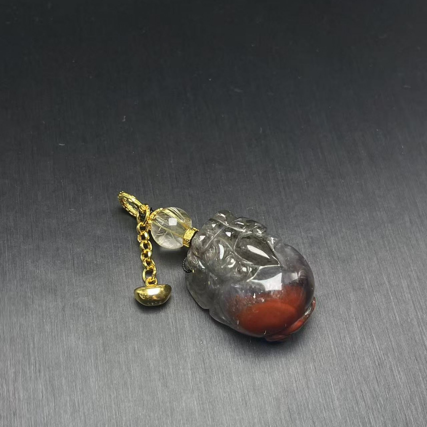 壹加维尼|手工设计吞好运荆棘px水晶吊坠多样性发一8355N