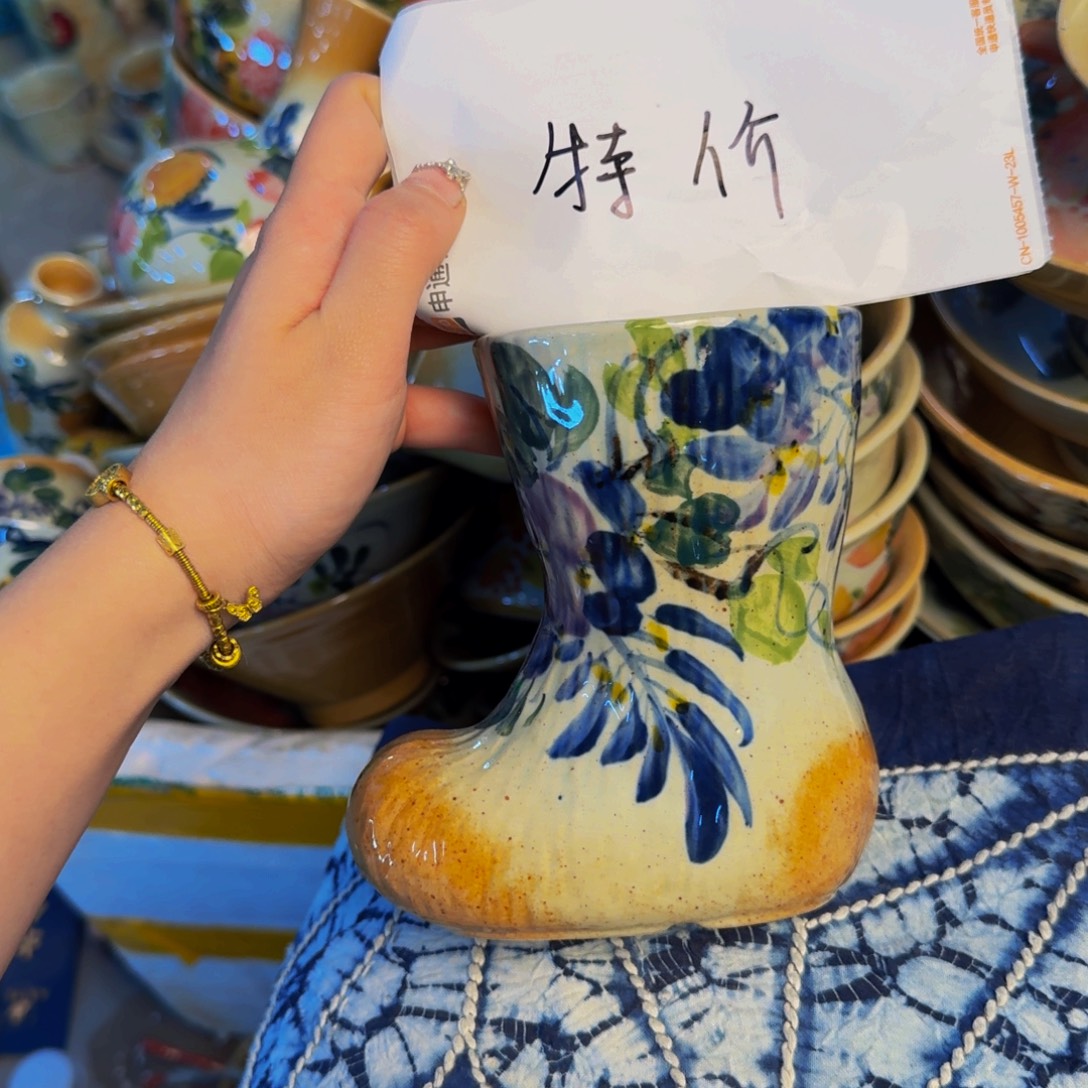 瓷片景德镇陶瓷手工手绘