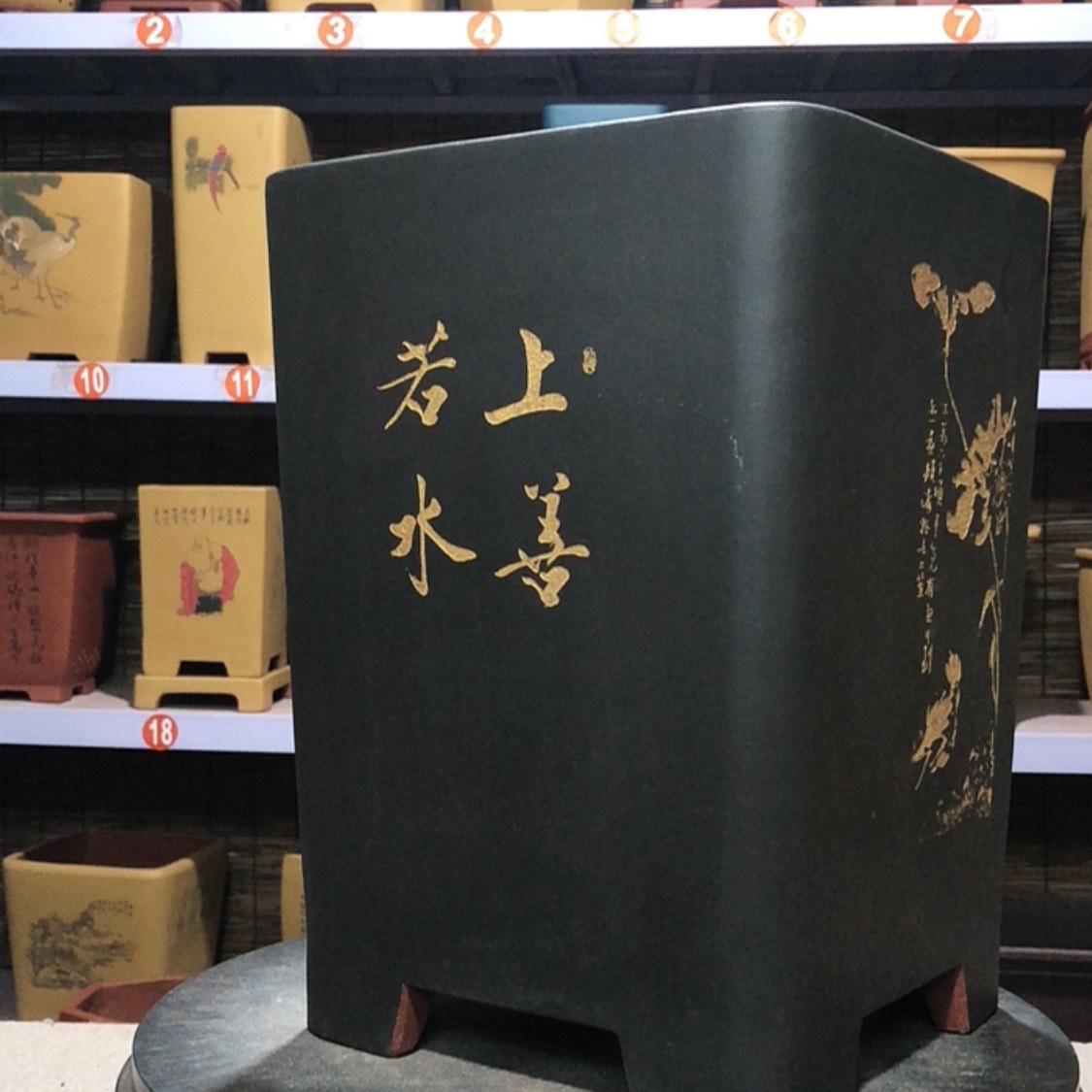 【闪购商品】紫砂花盆梅*赋手工制作