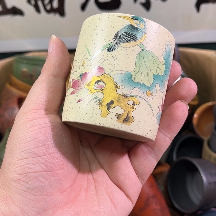 茶杯紫砂全手工紫砂主人杯