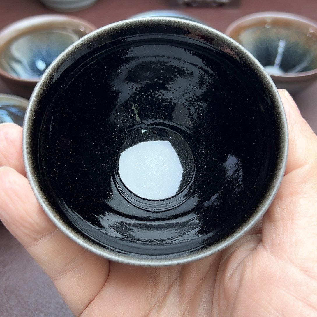 茶盏传古堂柴烧乌金盏1