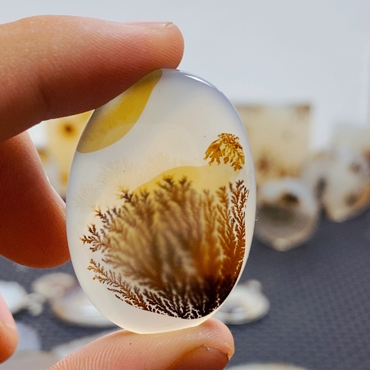 玛瑙/玉髓合金珠宝半成品