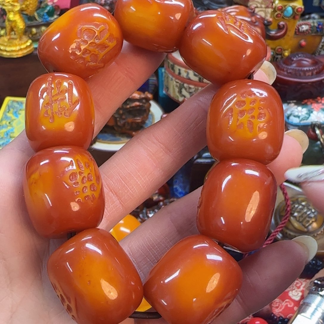 蜜蜡裸石未镶嵌卓玛推荐