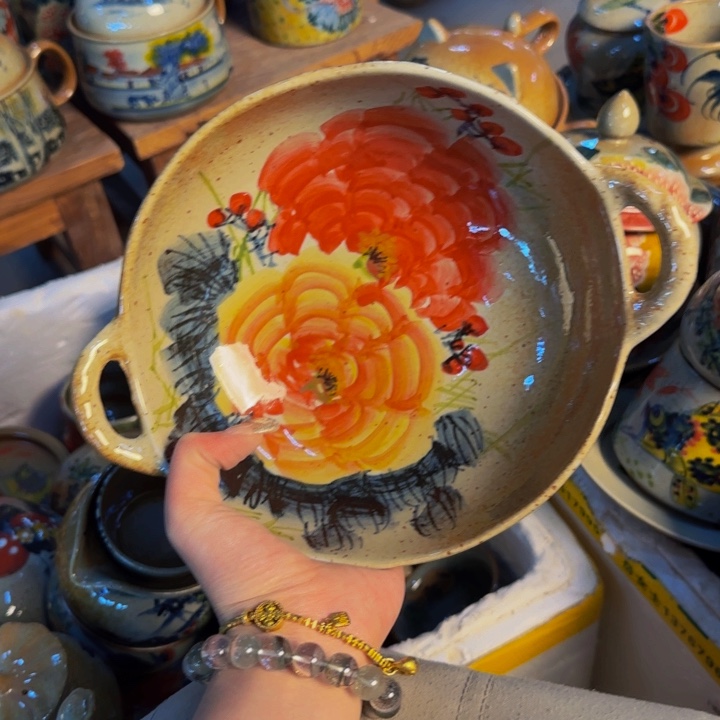 瓷片景德镇陶瓷手工手绘