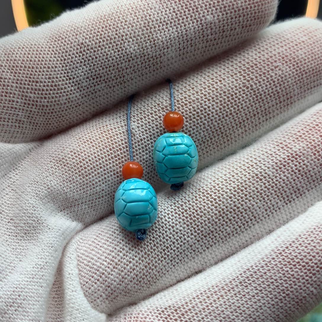 绿松石挂件未镶嵌