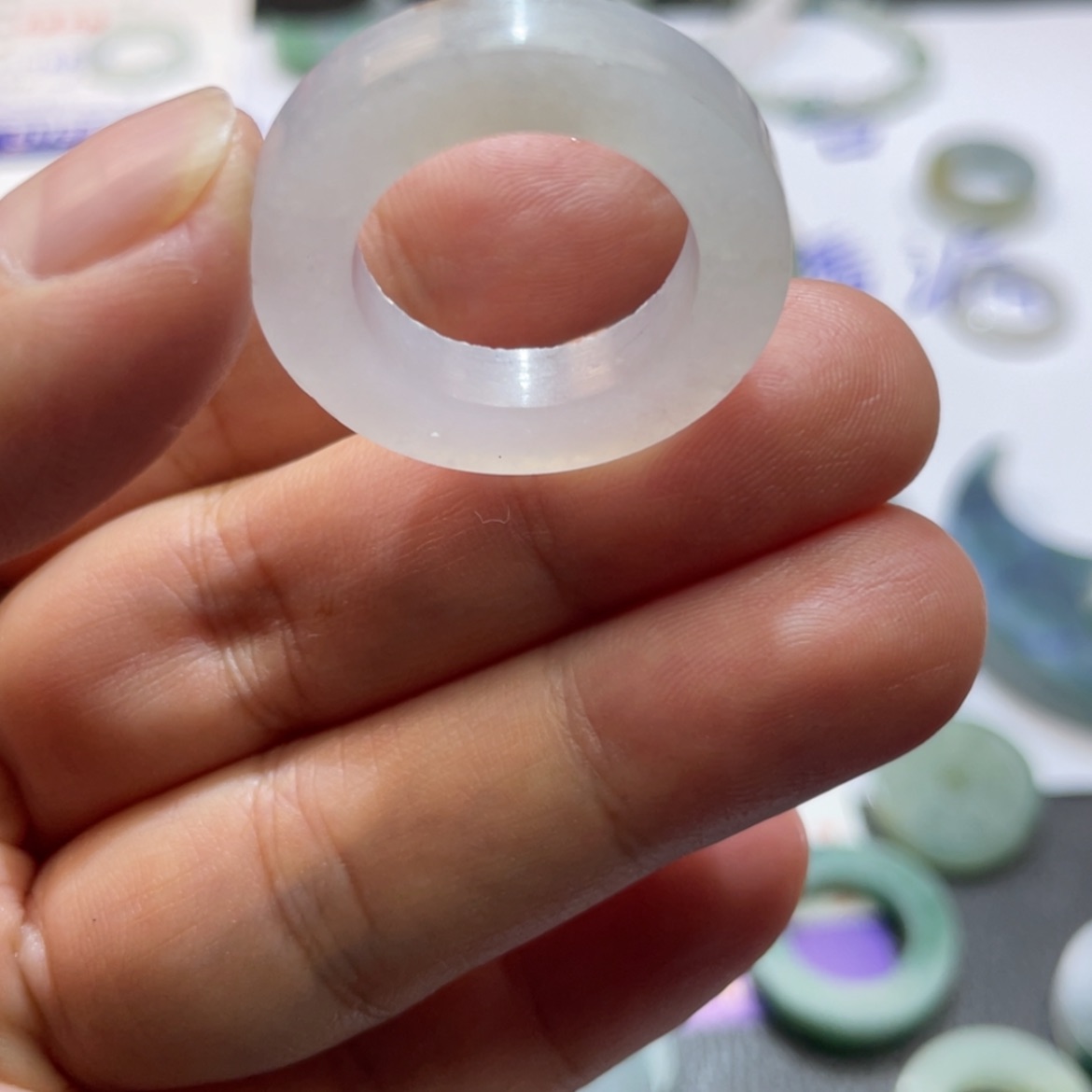 【闪购商品】定制翡翠未镶嵌浣**感天然翡翠