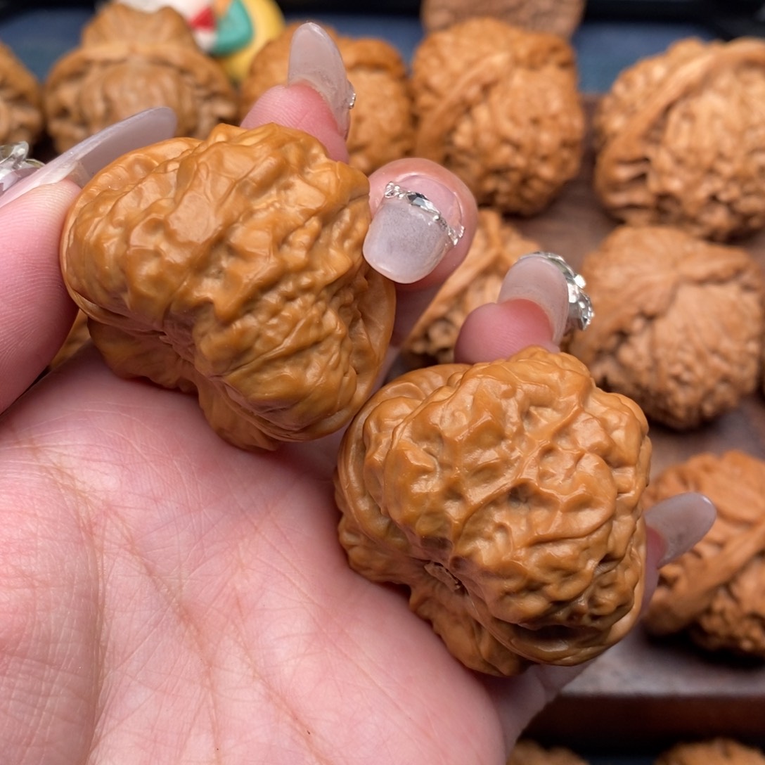 文玩核桃把件延庆肌肉蛙40