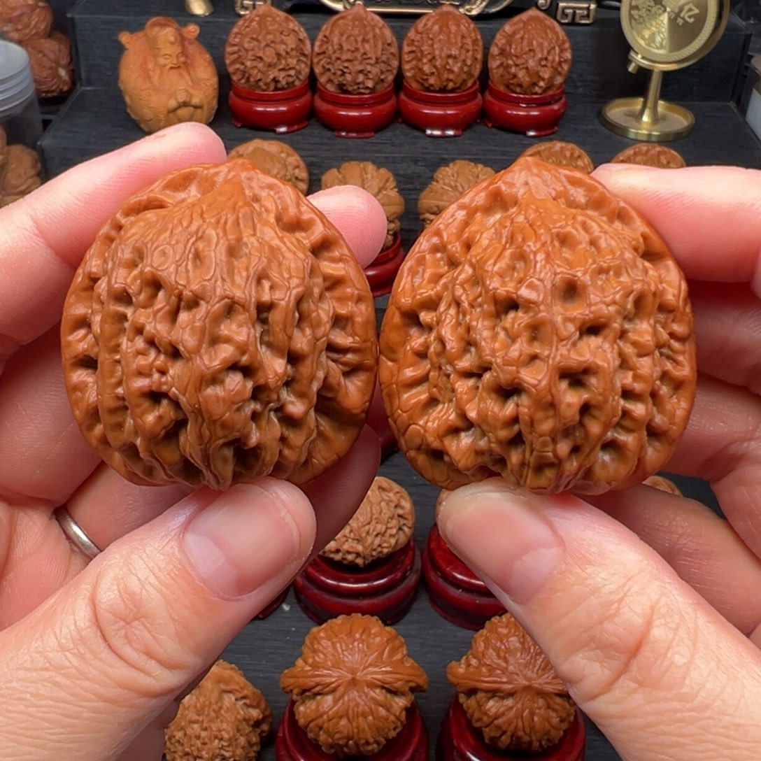 文玩核桃吊坠41全品金公子