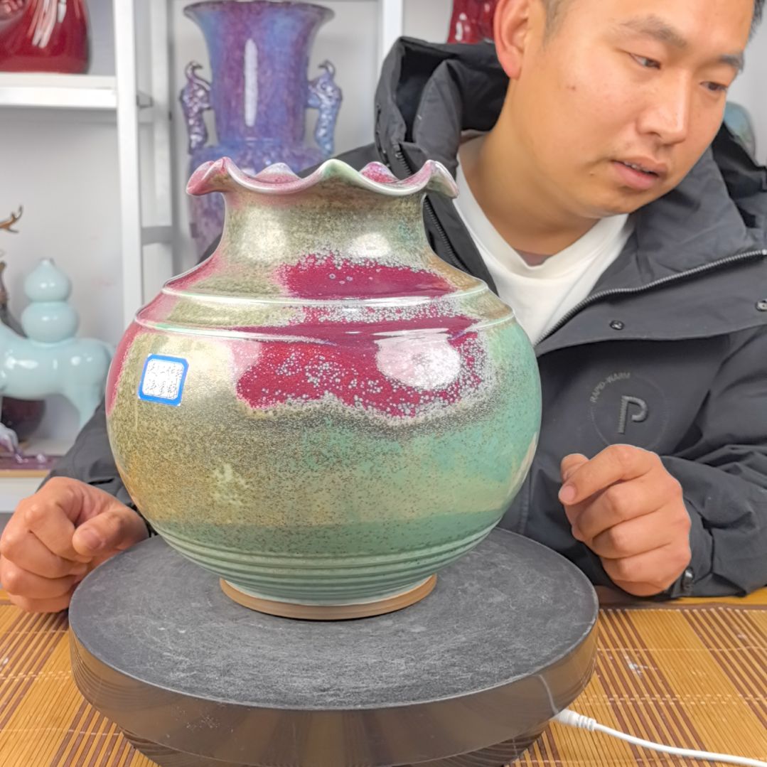 摆件神後鎮鈞瓷擺件