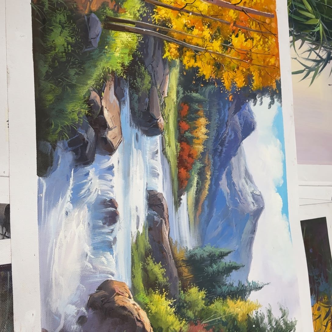 油画好想去看看这个节目就是