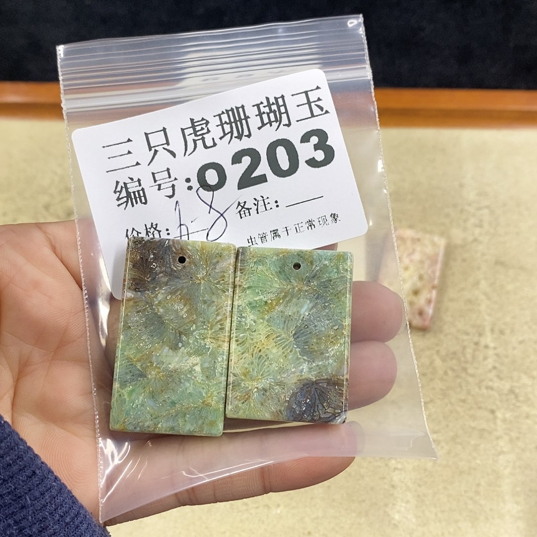 硅化珊瑚（珊瑚玉）1未镶嵌霄**乖