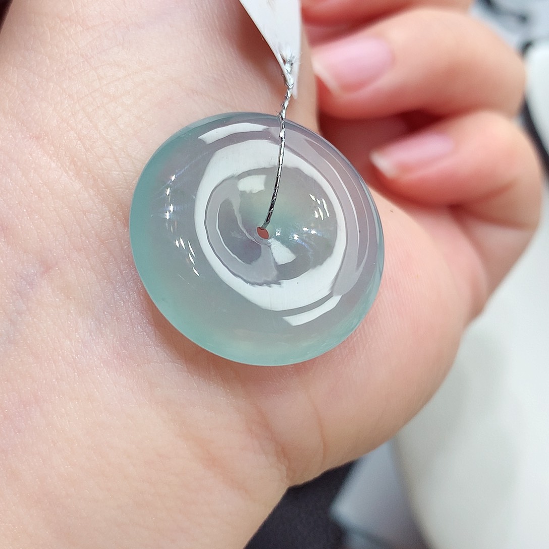 颈饰未镶嵌翡翠翡翠106，24.5/5.3