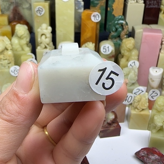 巴林石15号印石章料