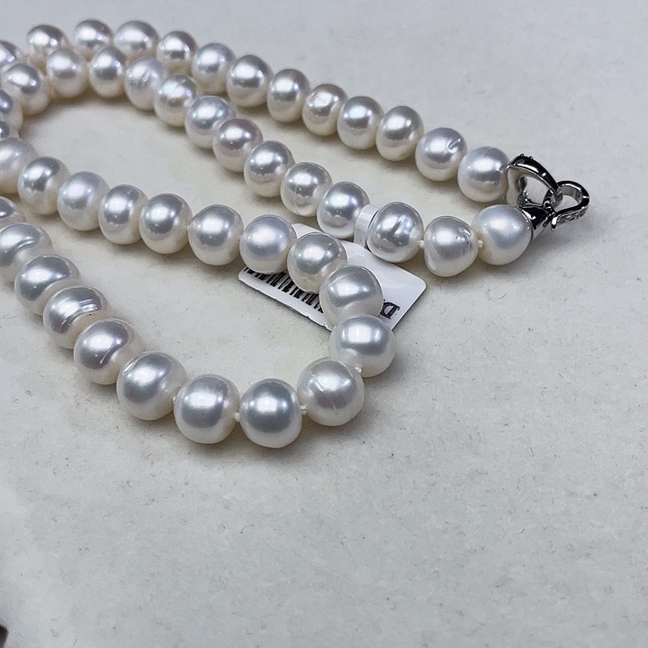 未镶嵌颈饰淡水珍珠卡9➕极光冷白平安扣