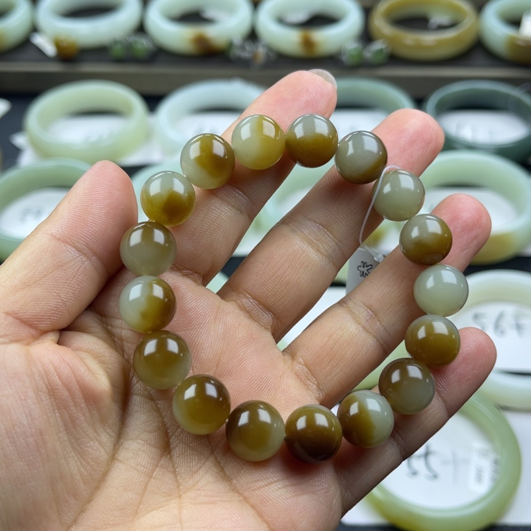 和田玉手链未镶嵌