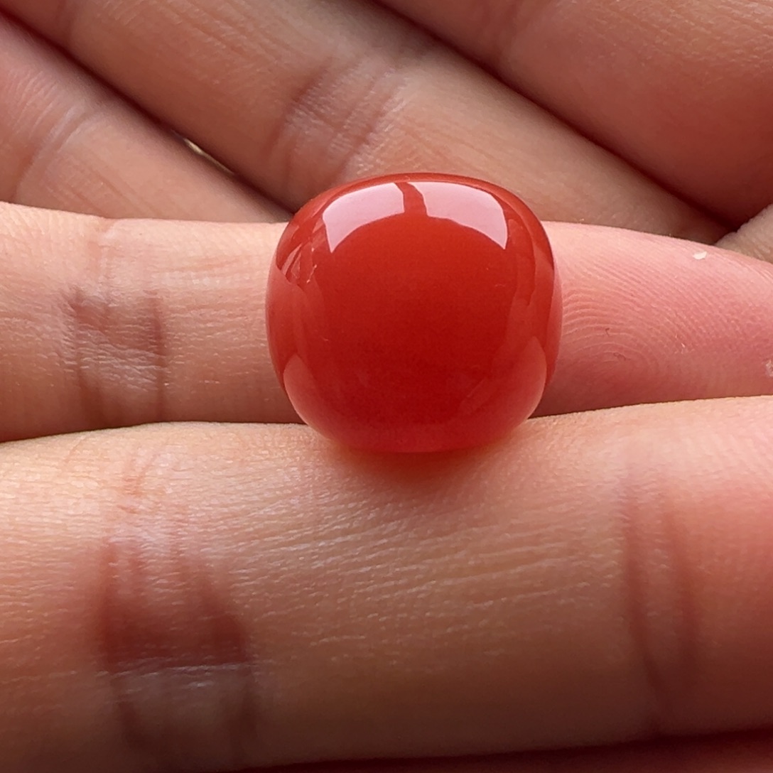 南红玛瑙老型14.2x13.2未镶嵌