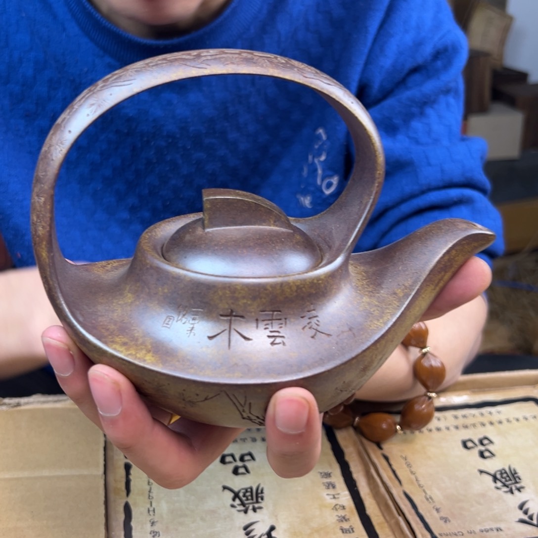 紫砂茶壶紫砂壶手工制作