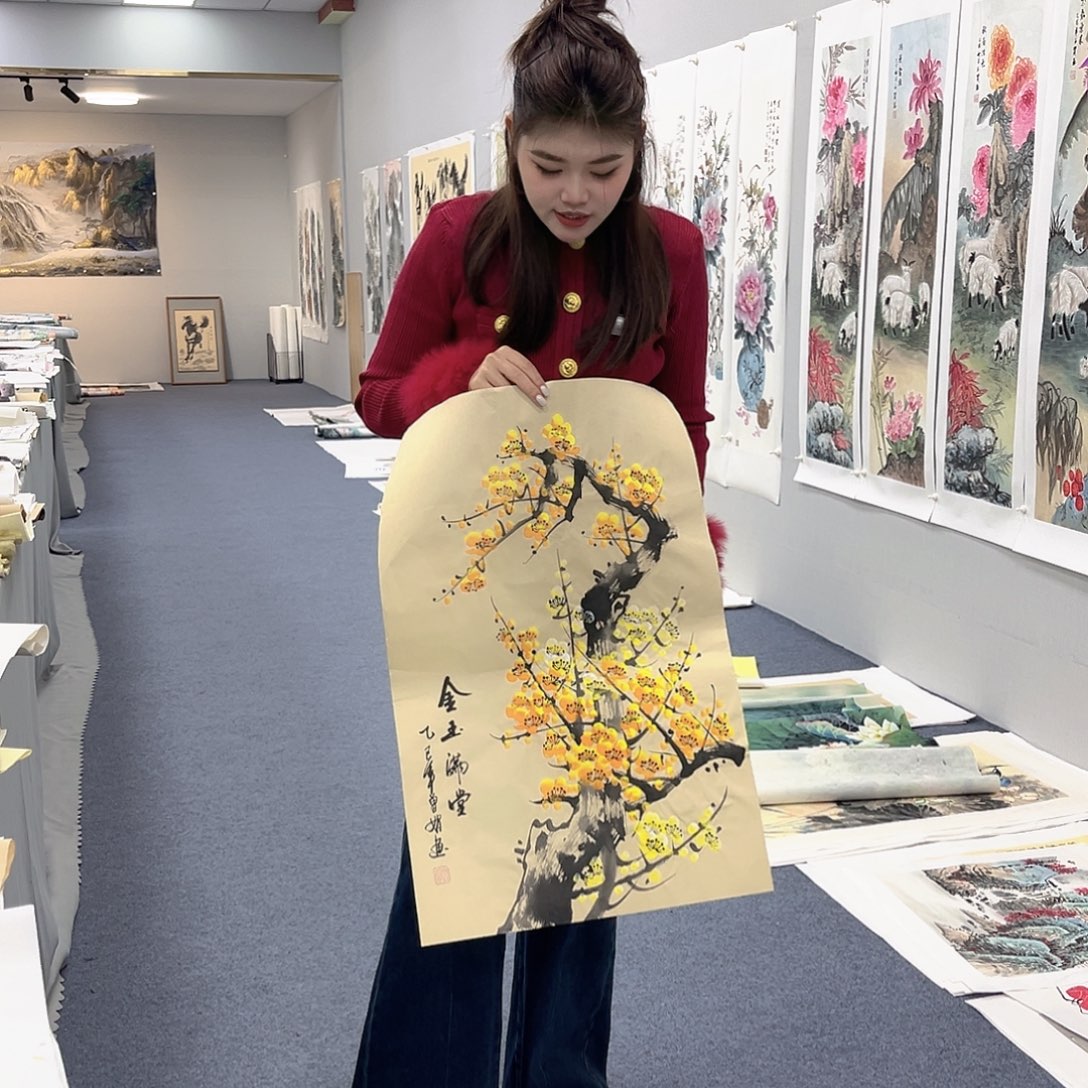 国画纯手绘字画作品