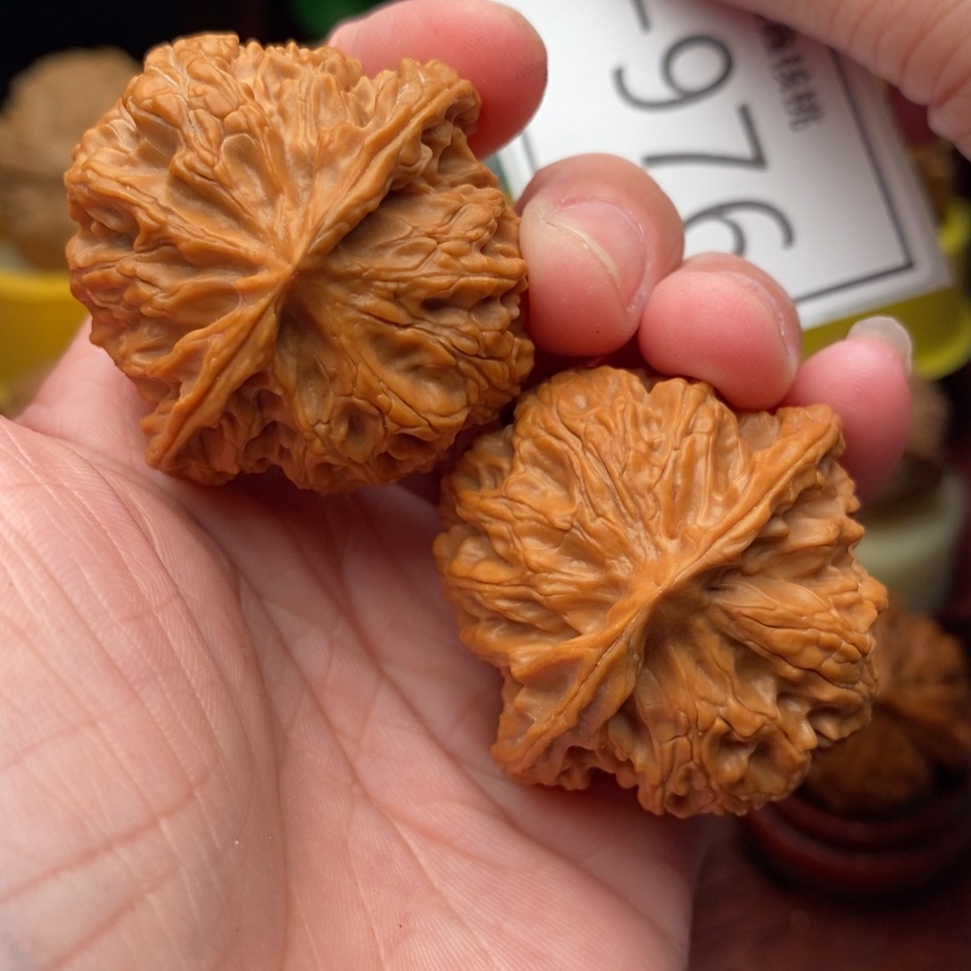 文玩核桃把件苹果40