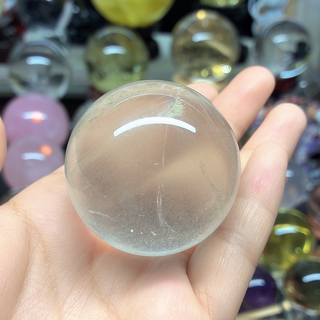 悦****珠宝半成品水晶未镶嵌千层478A989