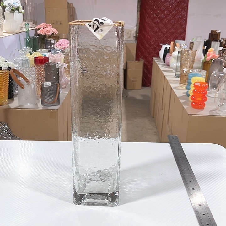 玻璃236高30口6玻璃花瓶嘎嘎好看