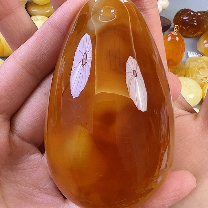 蜜蜡颈饰未镶嵌蜜蜡