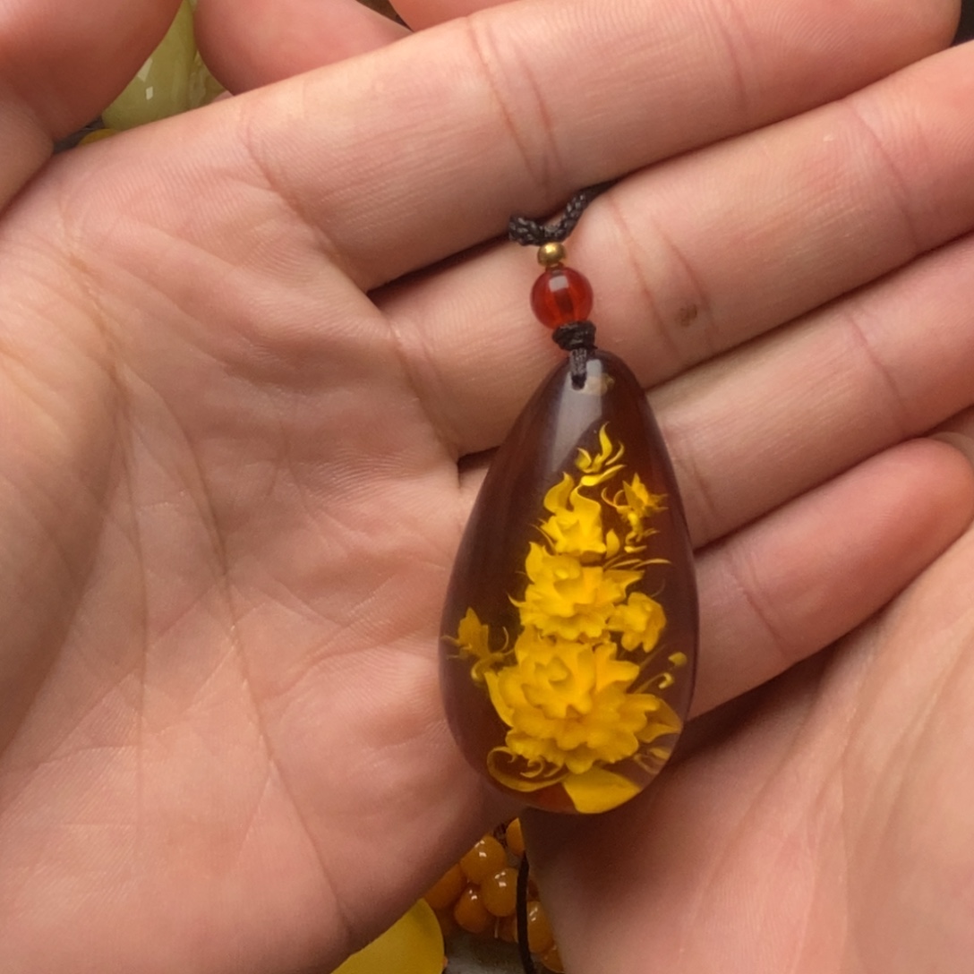 琥珀未镶嵌裸石蜜蜡