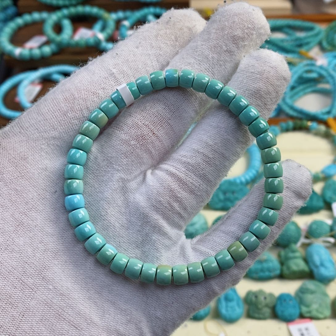 未镶嵌绿松石手串