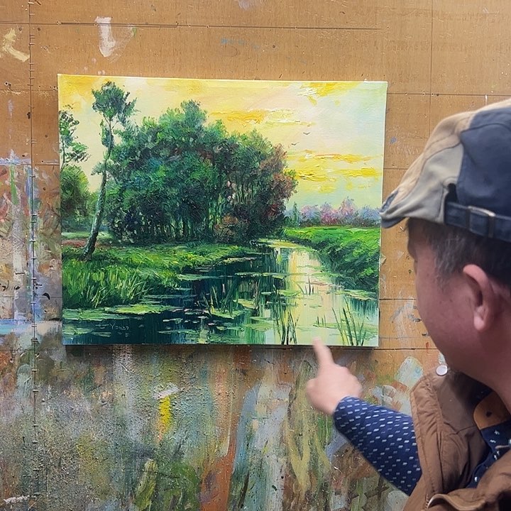 油画知**乐听田鉴真田老师推荐精品