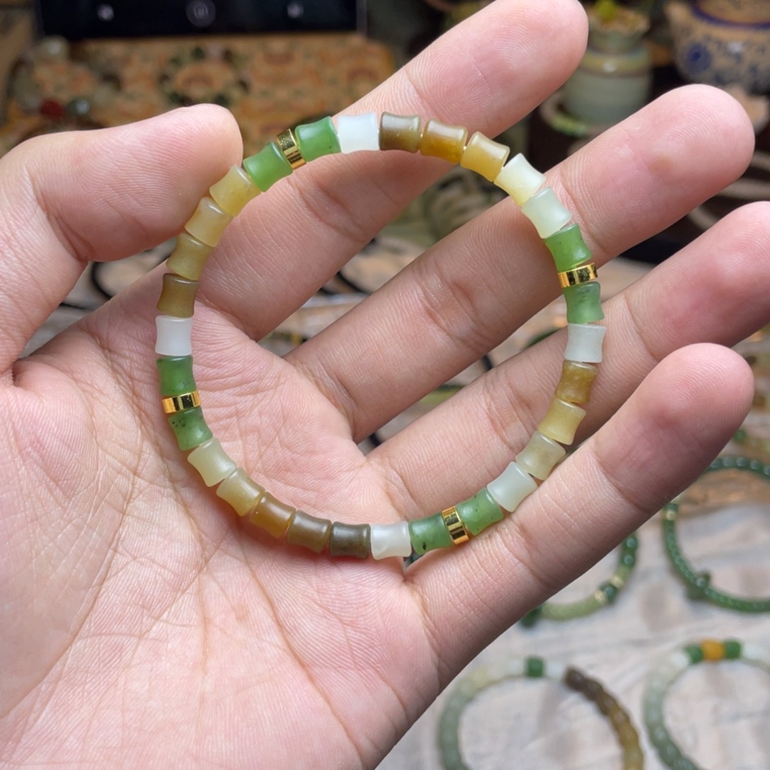 未镶嵌手串和田玉