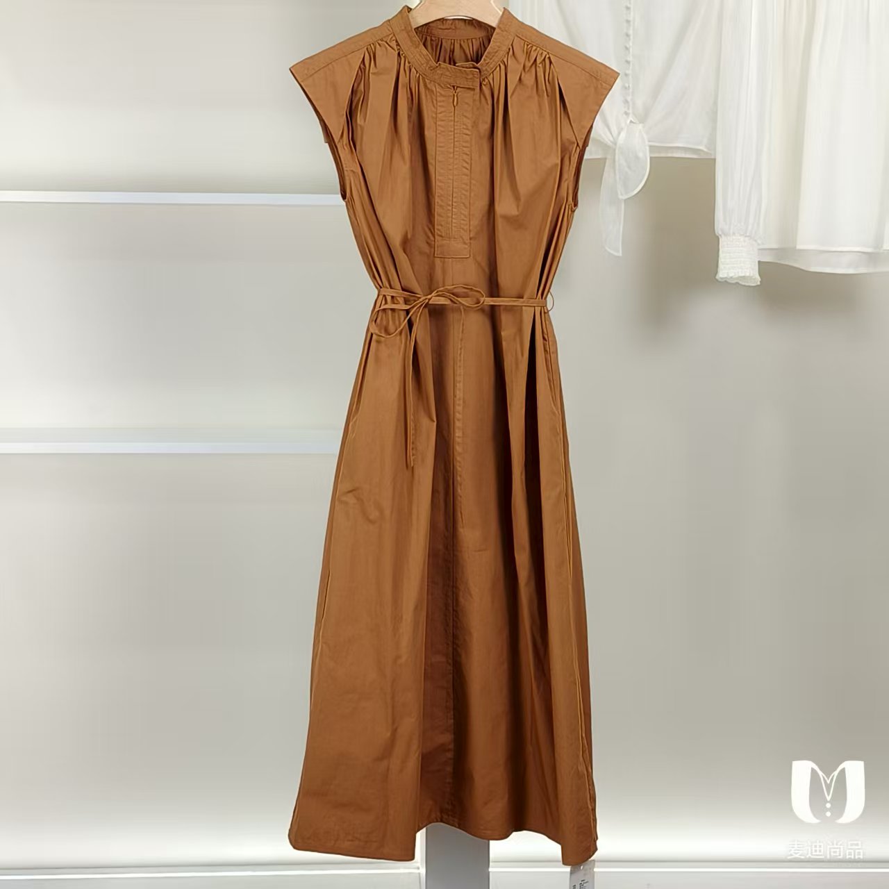 麦迪尚品【设计师】4061065 夏季简约修身连衣裙品牌撤柜女装