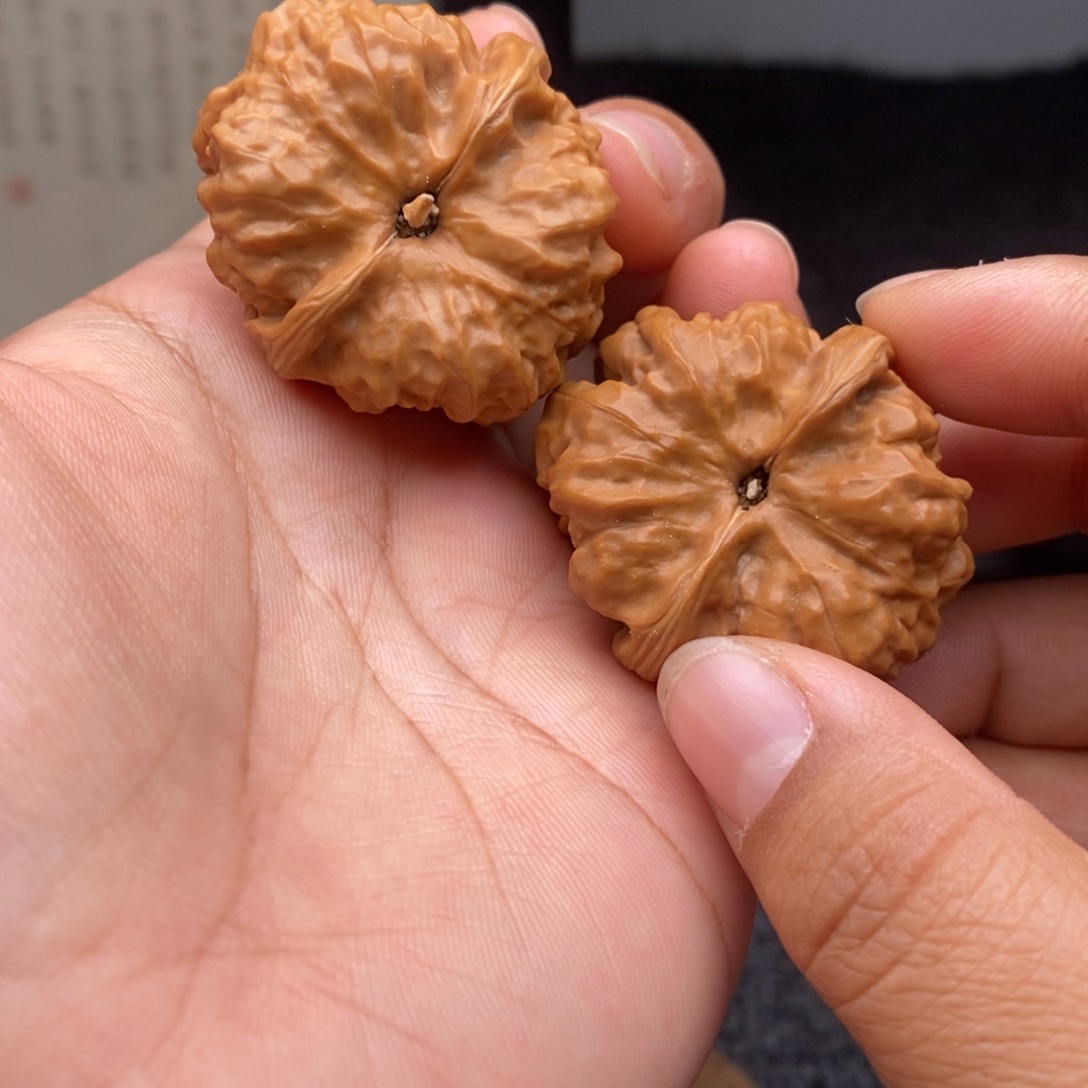 文玩核桃把件34蛤蟆头