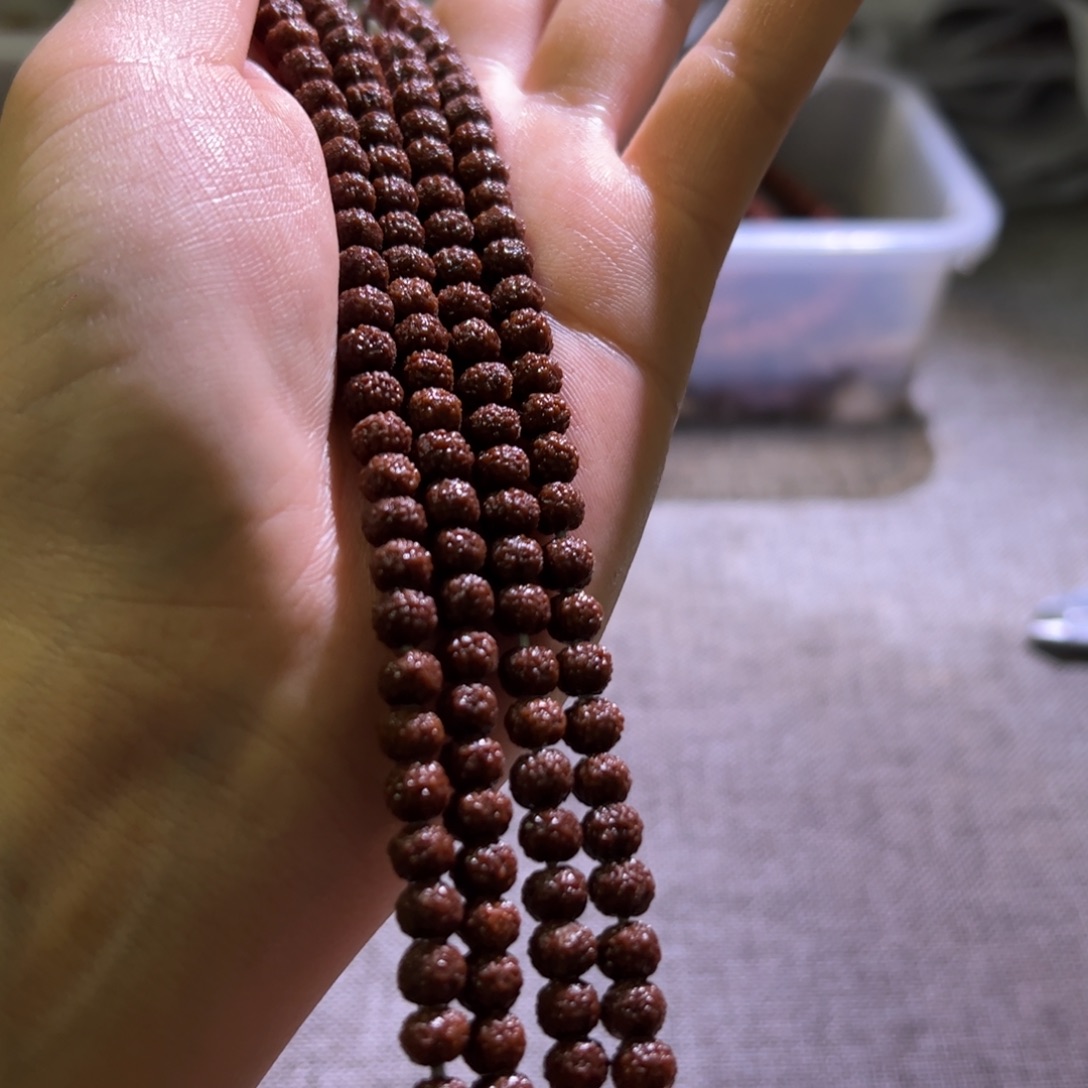 金刚菩提吊坠闷墩龙二合一6.5mm