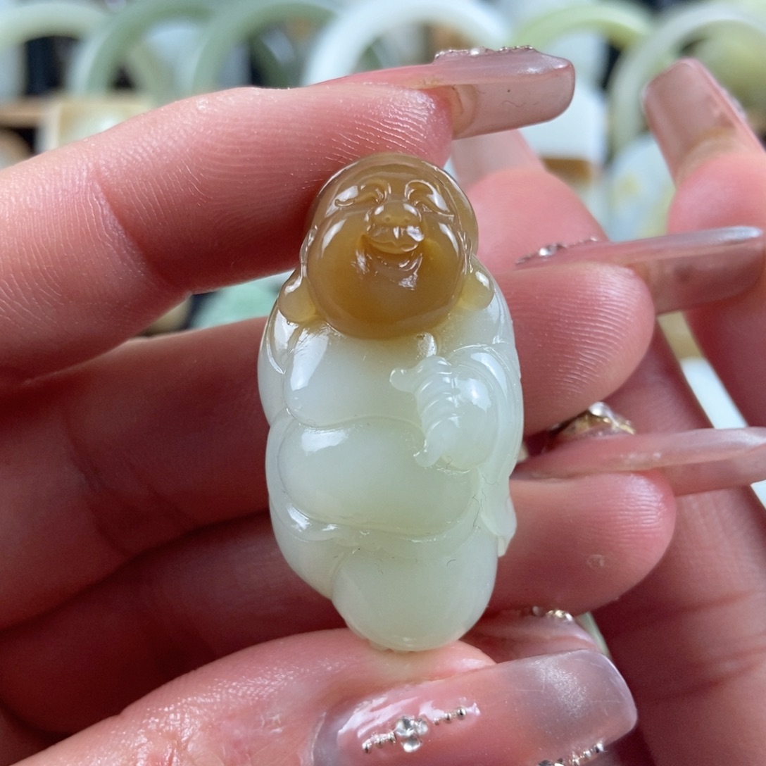 和田玉挂件未镶嵌