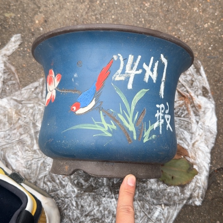 紫砂花盆特价清仓