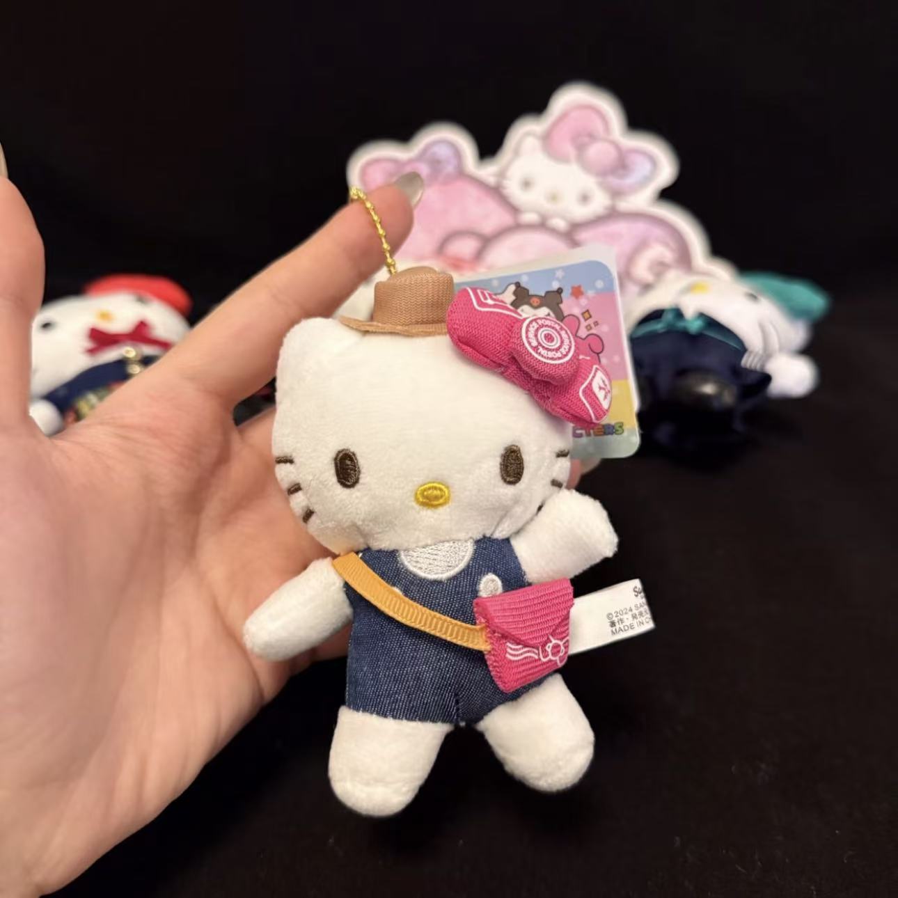 日系新款台湾机场限定甜心hellokitty包包挂件