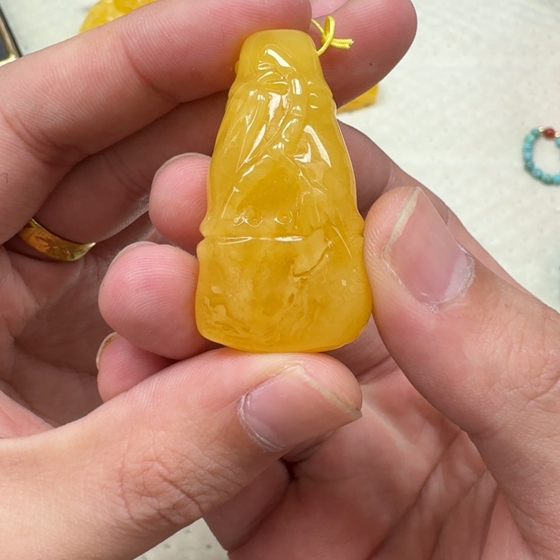 琥珀未镶嵌珠宝奇石319
