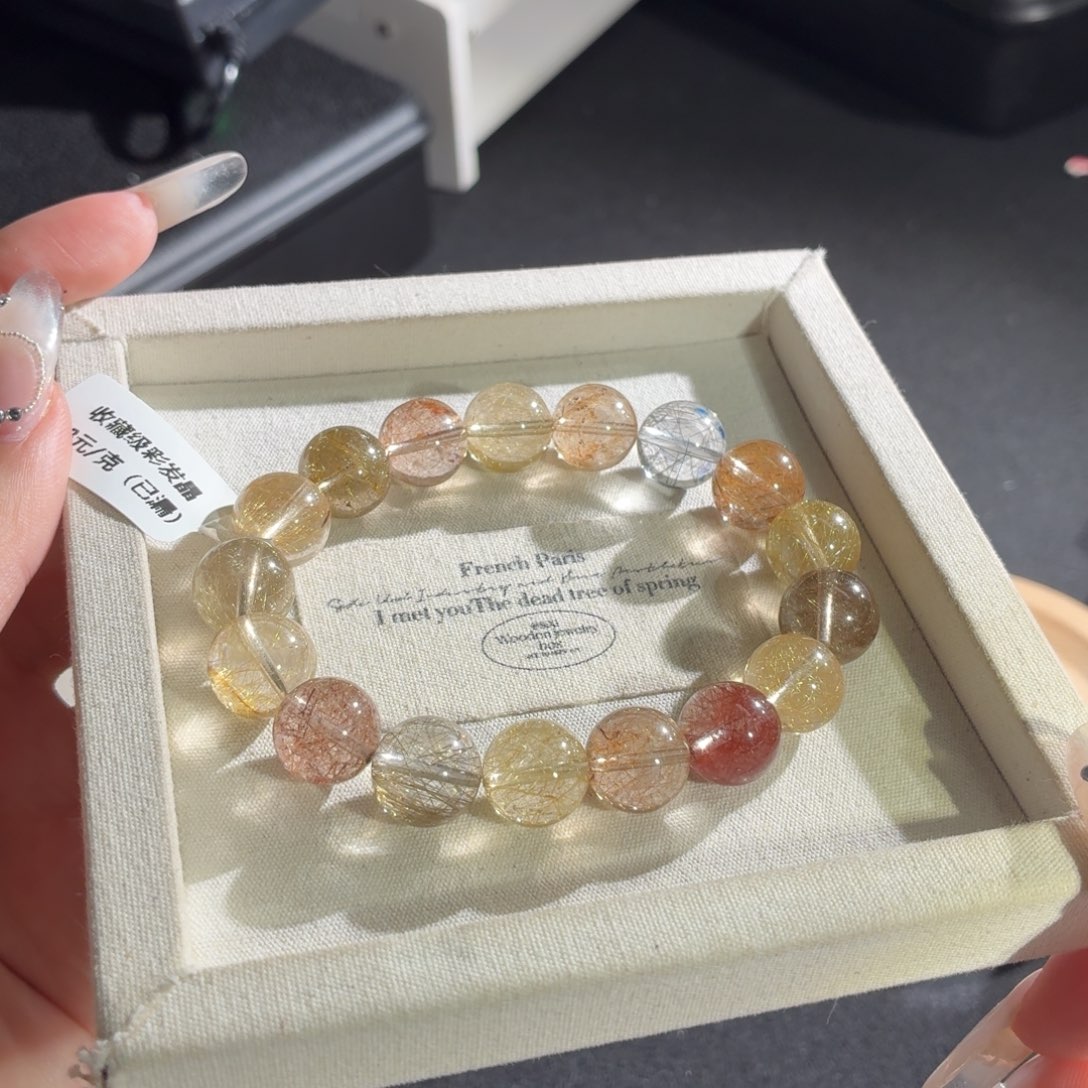 未镶嵌水晶手链234号多样性发一M 12+