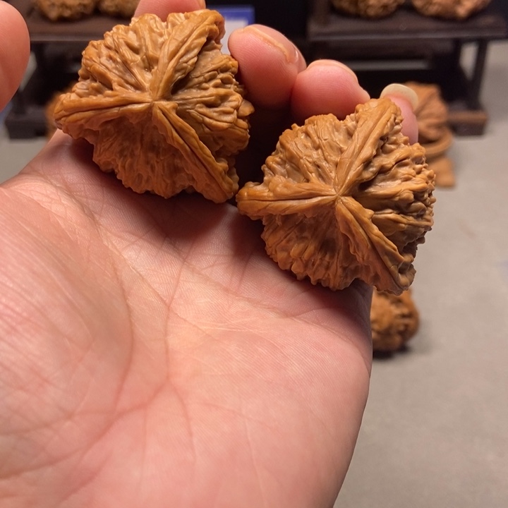 懂***你把件文玩核桃43拼接